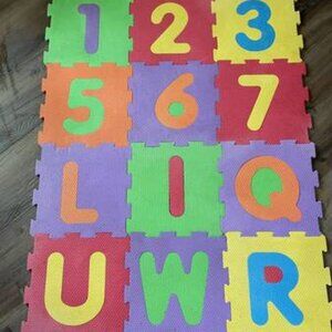 Colorful Interlocking Foam Play Mat for Kids